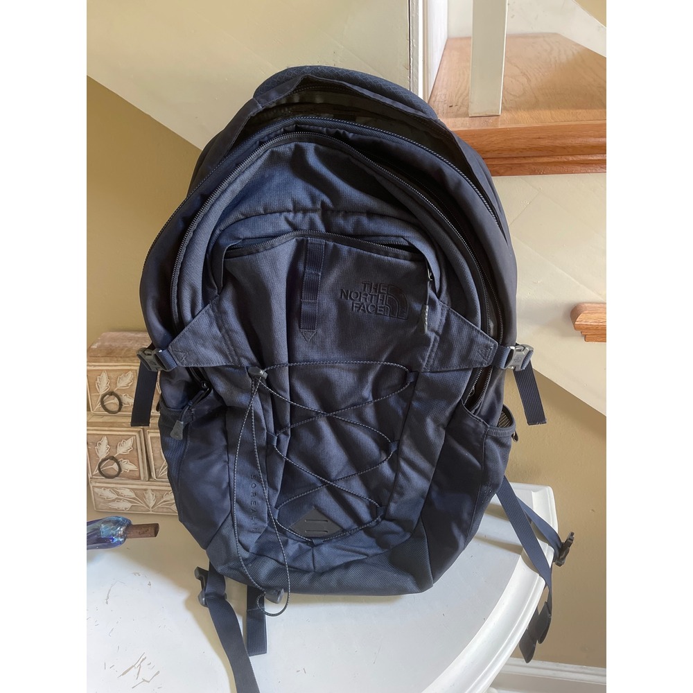 The North Face Borealis Backpack Navy Blue FlexVent Laptop Bag Mens Womens